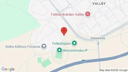 Apartments for rent i Västerås - kort over placeringen