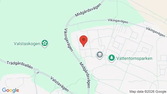 Rooms for rent i Sigtuna - kort over placeringen