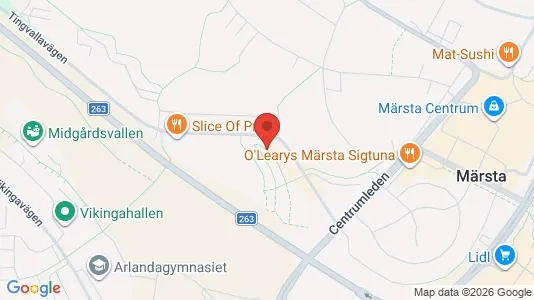 Apartments for rent i Sigtuna - kort over placeringen