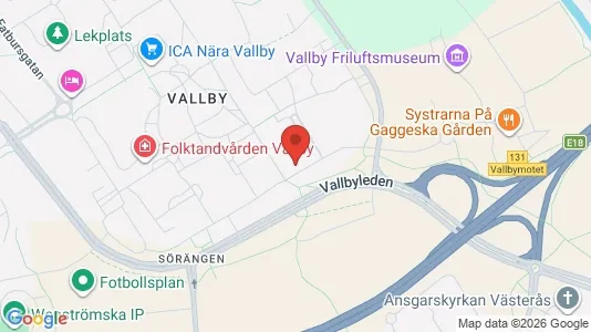 Apartments for rent i Västerås - kort over placeringen