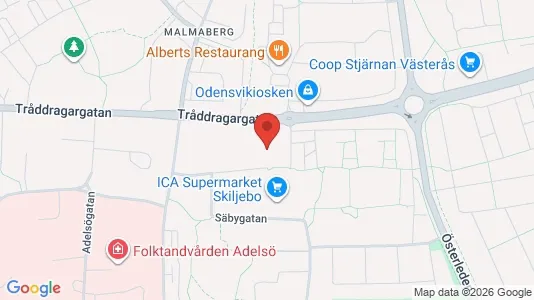 Apartments for rent i Västerås - kort over placeringen