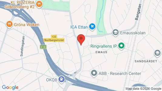 Apartments for rent i Västerås - kort over placeringen