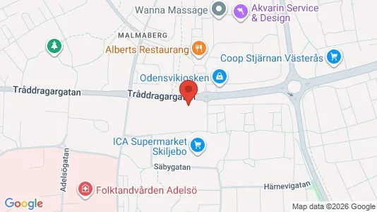 Apartments for rent i Västerås - kort over placeringen