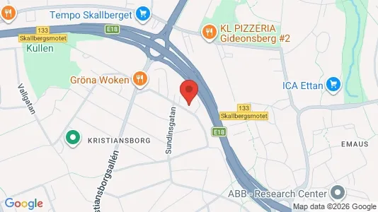 Apartments for rent i Västerås - kort over placeringen