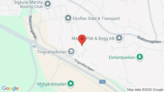 Apartments for rent i Sigtuna - kort over placeringen