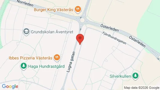 Apartments for rent i Västerås - kort over placeringen