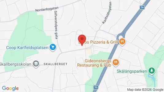Apartments for rent i Västerås - kort over placeringen