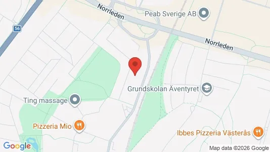 Apartments for rent i Västerås - kort over placeringen