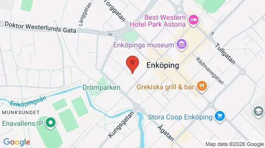Apartments for rent i Enköping - kort over placeringen