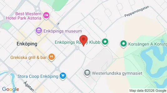 Apartments for rent i Enköping - kort over placeringen