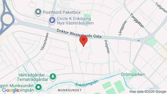 Apartments for rent i Enköping - kort over placeringen