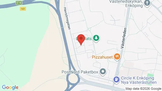 Apartments for rent i Enköping - kort over placeringen