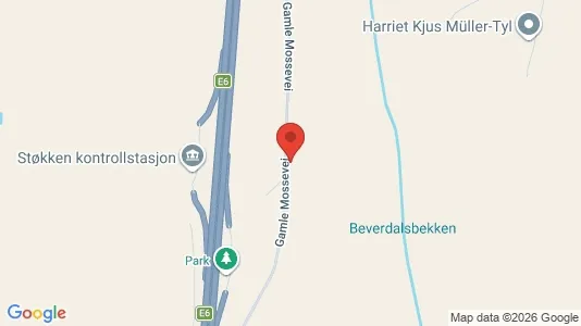 Rooms for rent i Ås - kort over placeringen
