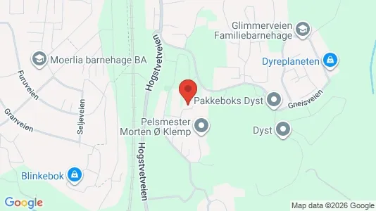 Rooms for rent i Ås - kort over placeringen