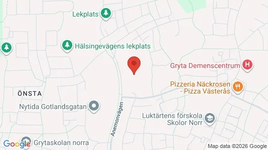 Apartments for rent i Västerås - kort over placeringen