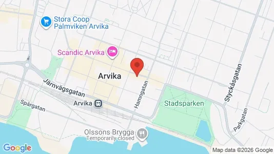 Apartments for rent i Arvika - kort over placeringen