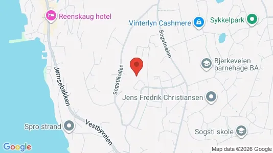 Apartments for rent i Frogn - kort over placeringen