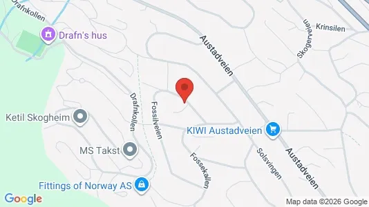 Apartments for rent i Drammen - kort over placeringen