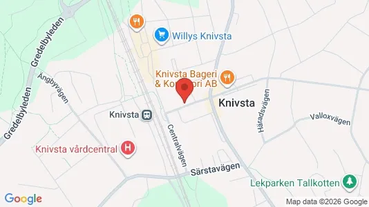 Apartments for rent i Knivsta - kort over placeringen