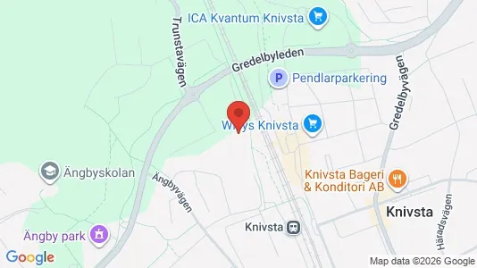 Apartments for rent i Knivsta - kort over placeringen