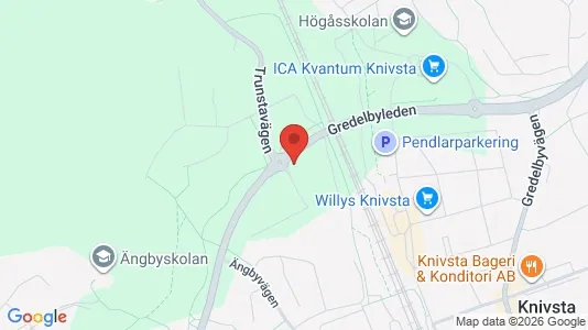 Apartments for rent i Knivsta - kort over placeringen