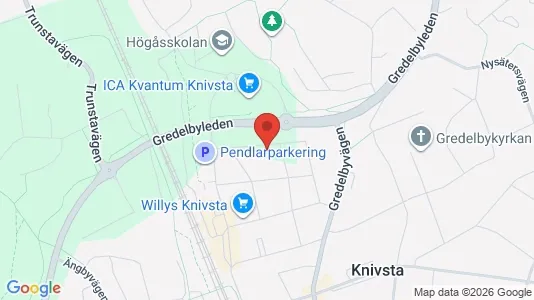 Apartments for rent i Knivsta - kort over placeringen