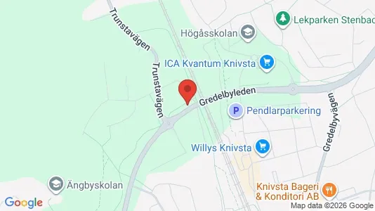 Apartments for rent i Knivsta - kort over placeringen