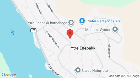 Rooms for rent i Enebakk - kort over placeringen