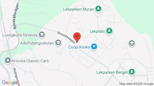 Apartments for rent i Knivsta - kort over placeringen