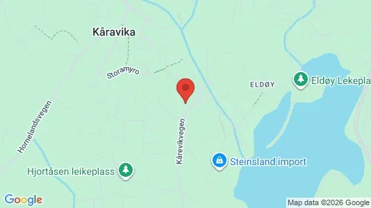 Apartments for rent i Stord - kort over placeringen