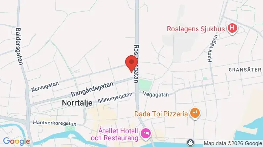 Apartments for rent i Norrtälje - kort over placeringen