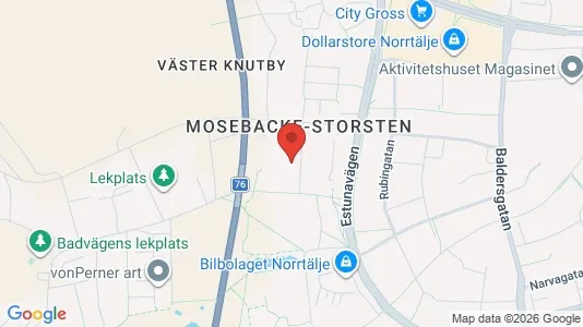 Apartments for rent i Norrtälje - kort over placeringen