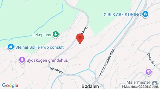 Apartments for rent i Røyken - kort over placeringen