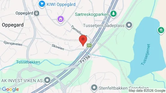 Apartments for rent i Oppegård - kort over placeringen
