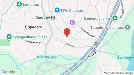 Apartments for rent i Oppegård - kort over placeringen