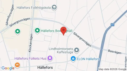 Apartments for rent i Hällefors - kort over placeringen