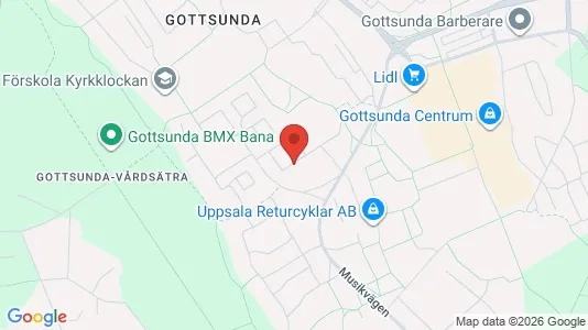 Apartments for rent i Uppsala - kort over placeringen