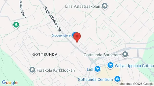 Apartments for rent i Uppsala - kort over placeringen