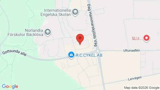 Apartments for rent i Uppsala - kort over placeringen
