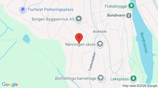 Apartments for rent i Asker - kort over placeringen