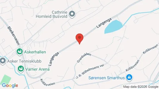 Apartments for rent i Asker - kort over placeringen