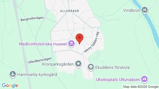 Apartments for rent i Uppsala - kort over placeringen