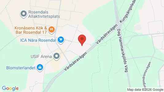 Apartments for rent i Uppsala - kort over placeringen