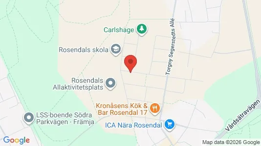 Apartments for rent i Varberg - kort over placeringen
