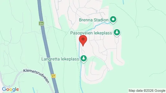 Rooms for rent i Oslo Søndre Nordstrand - kort over placeringen