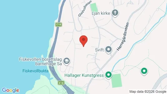 Apartments for rent i Oslo Nordstrand - kort over placeringen