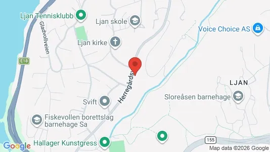 Apartments for rent i Oslo Nordstrand - kort over placeringen