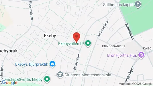 Apartments for rent i Uppsala - kort over placeringen