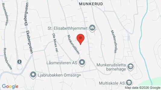 Rooms for rent i Oslo Nordstrand - kort over placeringen