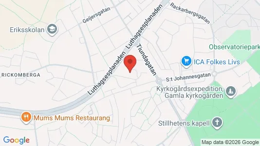 Apartments for rent i Uppsala - kort over placeringen